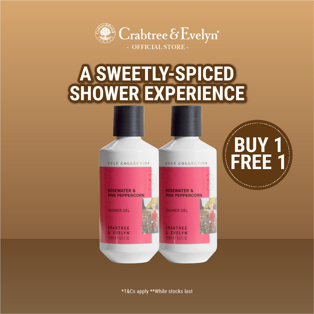 [Buy 1 Free 1] Rosewater &amp; Pink Peppercorn Shower Gel - 250ml