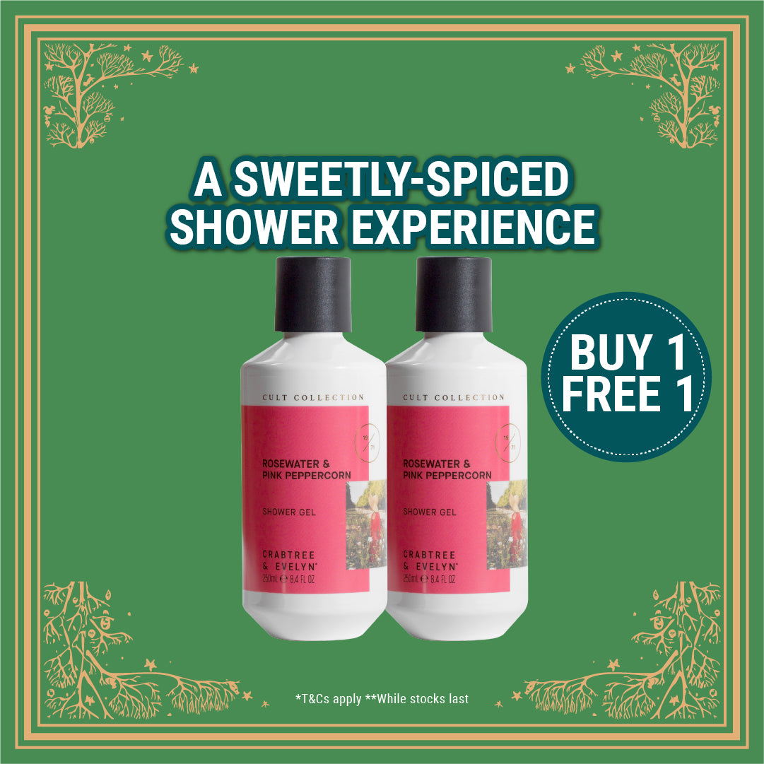 [Buy 1 Free 1] Rosewater &amp; Pink Peppercorn Shower Gel - 250ml