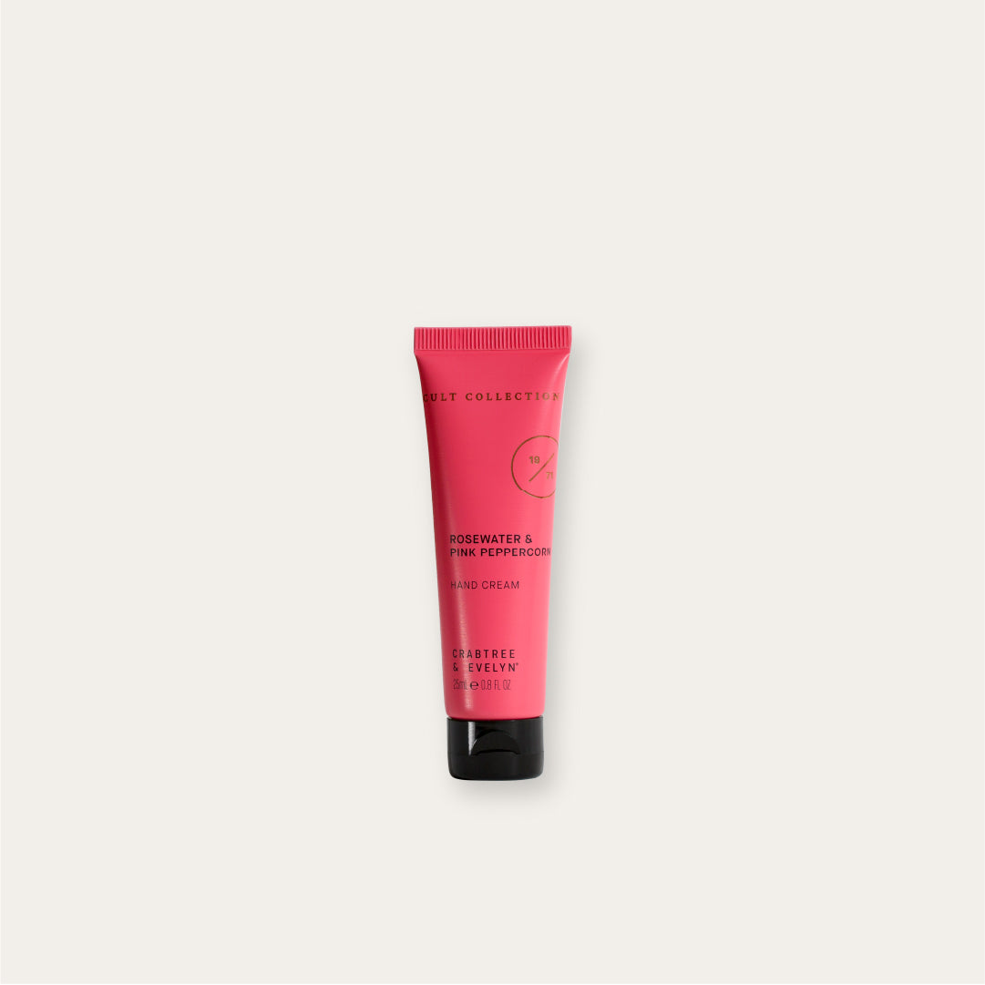 Rosewater &amp; Pink Peppercorn Hand Cream - 25ml